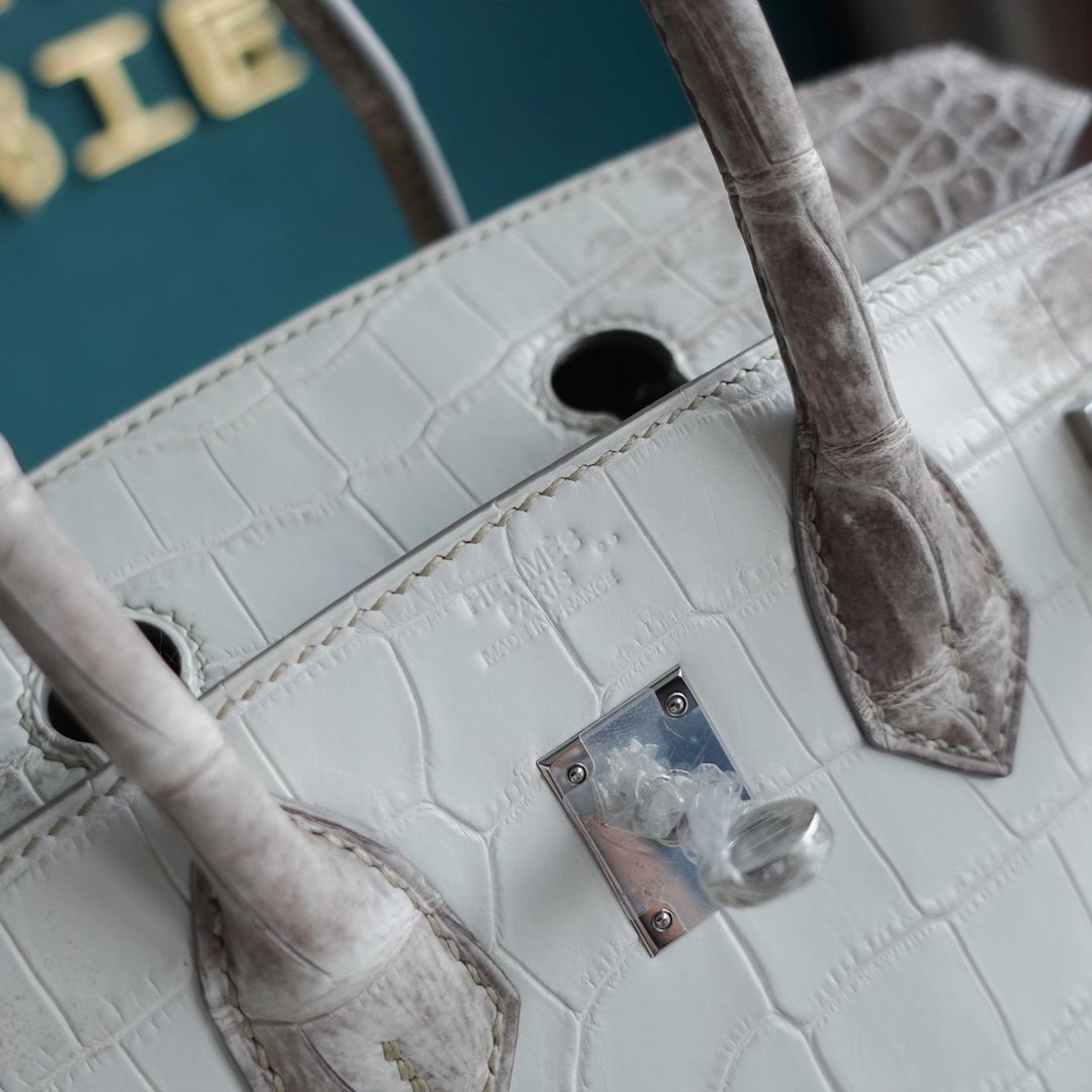 Hermes Birkin 25CM Himalaya 喜马拉雅 铂金包 纯手工定制