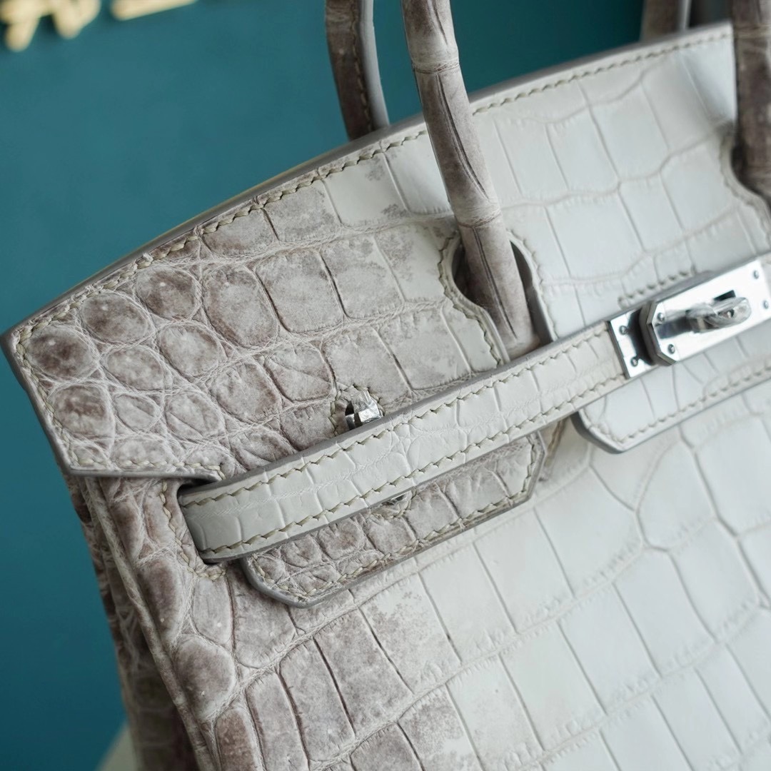 Hermes Birkin 25CM Himalaya 喜马拉雅 铂金包 纯手工定制