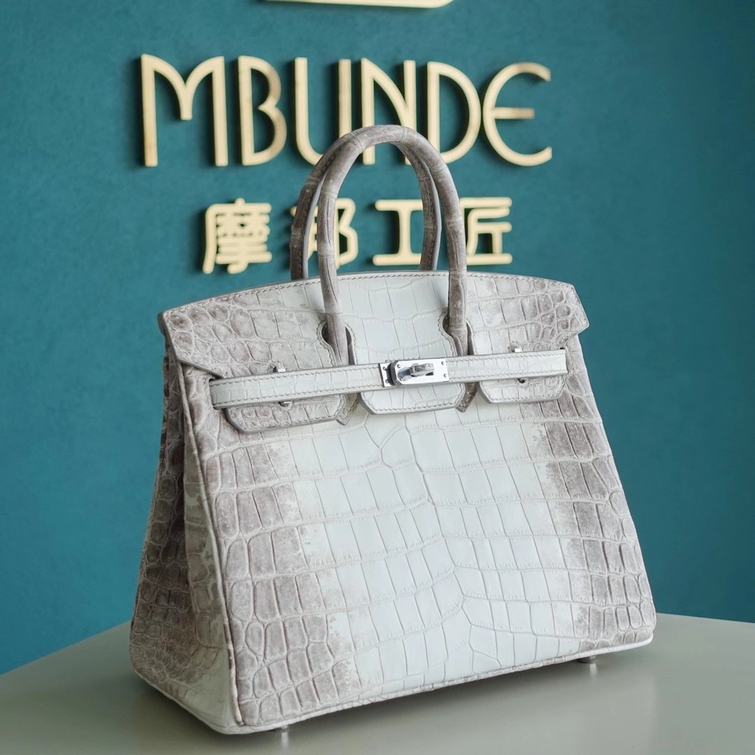 Hermes Birkin 25CM Himalaya 喜马拉雅 铂金包 纯手工定制