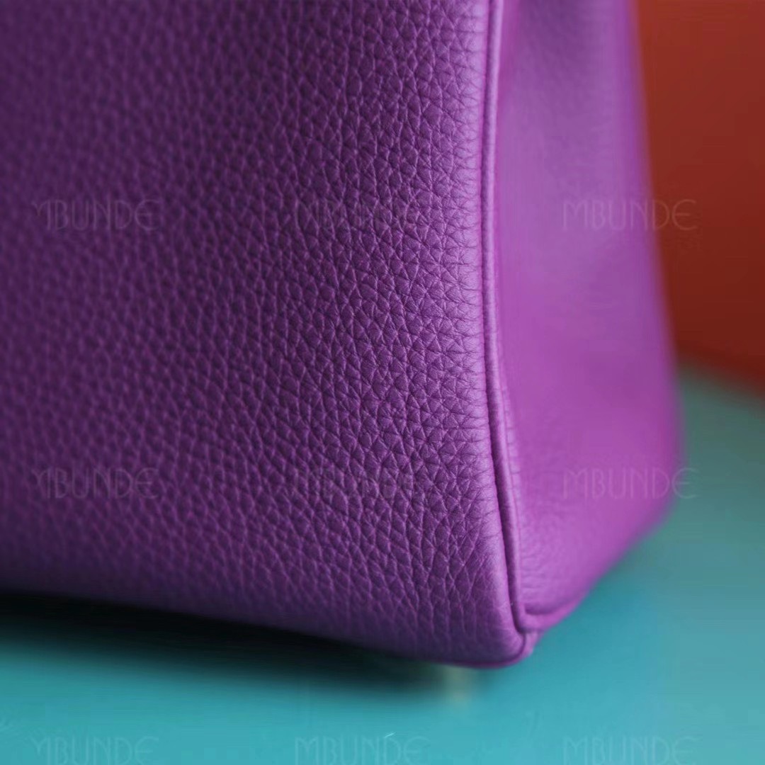 Hermes Kelly 25CM P9   海葵紫 Togo 金扣