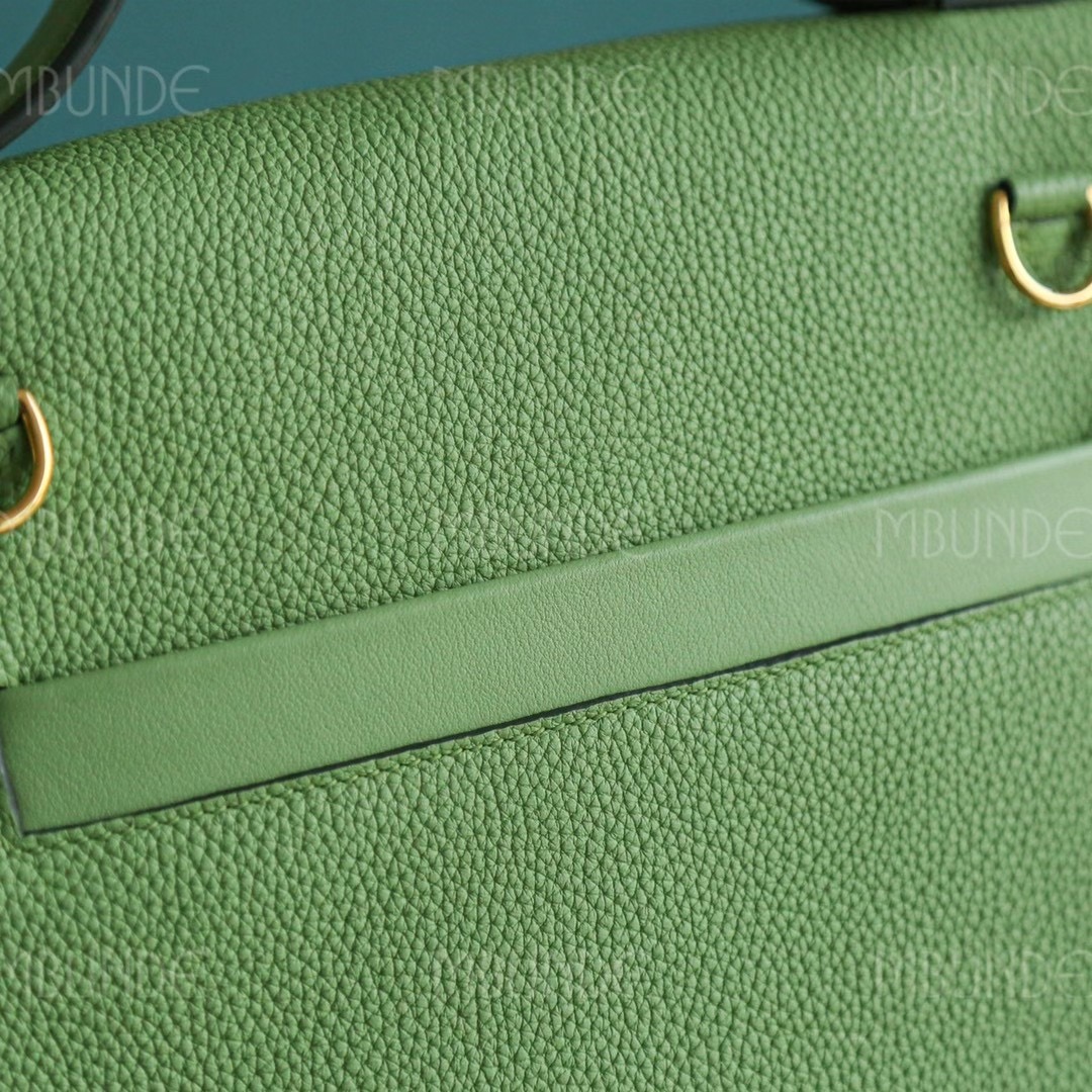 Hermes Kelly 24/24 29cm 牛油果绿 Togo皮 金扣