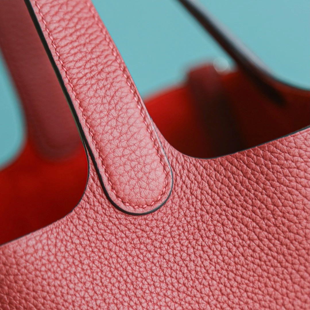 Hermes Picotin 18CM 石榴红 银扣 TC皮 优雅的暗红色