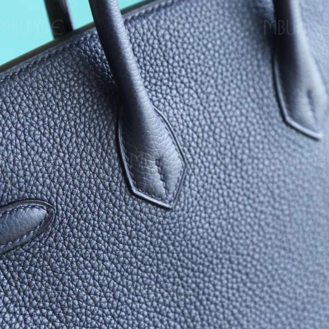 Hermes Birkin 25CM 2Z午夜蓝 金扣 Togo皮 全手工